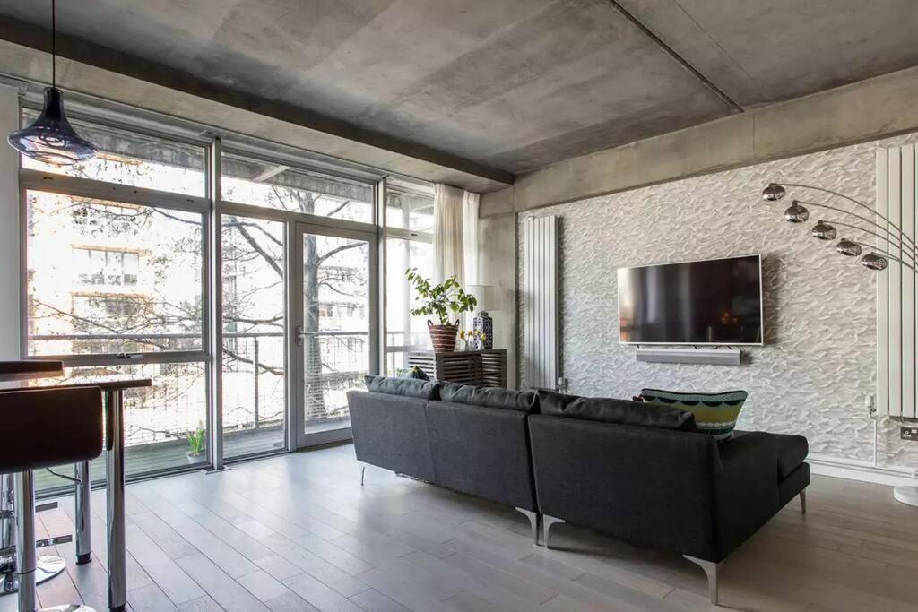 לונדון Canal-Side Apartment In Shoreditch מראה חיצוני תמונה